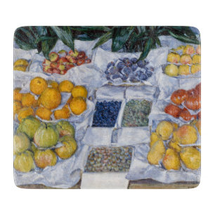 Planche À Découper Gustave Caillebotte - Fruits disposés sur un prése