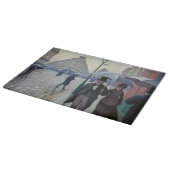 Planche À Découper Gustave Caillebotte - Rue de Paris ; Temps de plui (Coin)