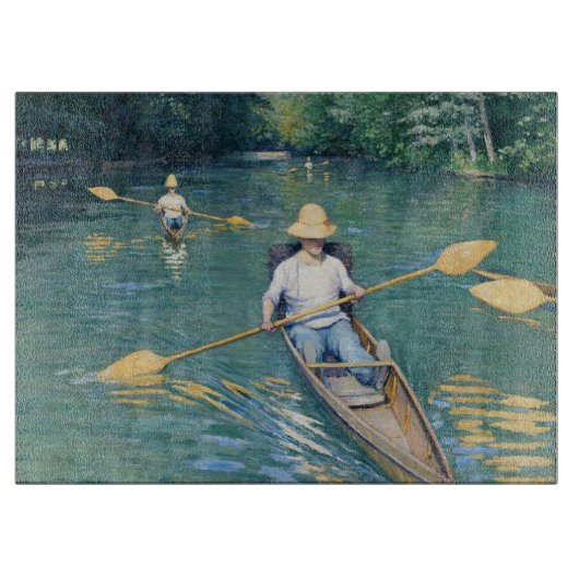 Planche À Découper Gustave Caillebotte - Skiffs on the Yerres (Devant)
