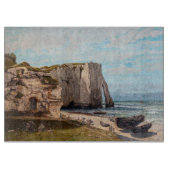 Planche À Découper Gustave Courbet - Falaises à Etretat après la temp (Devant)