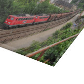 Planche À Découper Güterzug à Saint-Goar (Coin)