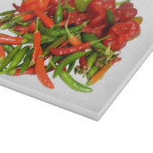 Planche À Découper Hachoir fraîchement sélectionné de piments (Coin)