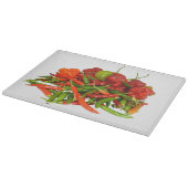 Planche À Découper Hachoir fraîchement sélectionné de piments (Coin)