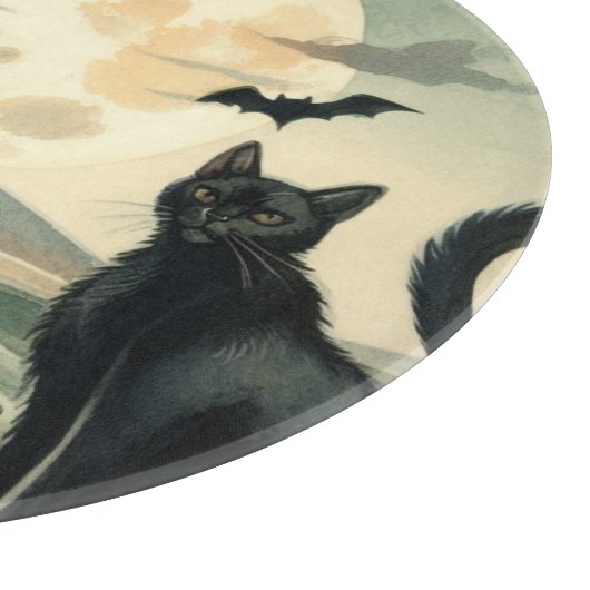 Planche À Découper Halloween/Automne/Automne/citrouille/chat (Coin)