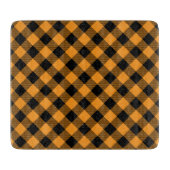 Planche À Découper Halloween avec Buffle orange et noir (Devant)