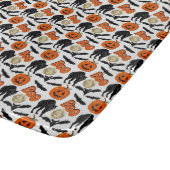 Planche À Découper Halloween Chats Chat Citrouille Et Lune Dessin (Coin)