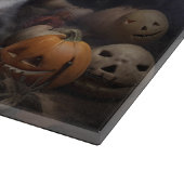 Planche À Découper Halloween Citrouille berger australienne effraie (Coin)