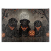 Planche À Découper Halloween de Terre-Neuve Éffrayant (Devant)