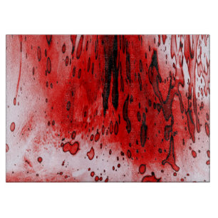 Planche À Découper Halloween Épouvantable Sanglant Horreur