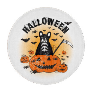 Planche À Découper Halloween Frenchie