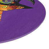 Planche À Découper Halloween/mystique/chat/chute (Coin)