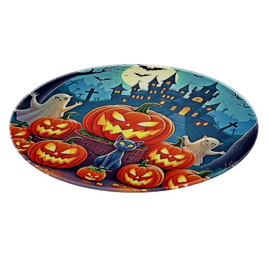 Planche À Découper Halloween Night: Spooky Fun Art (Coin)