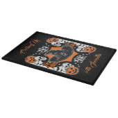 Planche À Découper Halloween - Regarder les crânes de la carte sorciè (Coin)