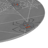 Planche À Découper Halloween spiders web and pumpkins (Coin)