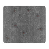 Planche À Découper Halloween spiders web and pumpkins   (Devant)