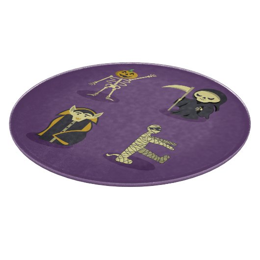 Planche À Découper Halloween Squelette Dracula Mummy Griffe Reaper (Coin)