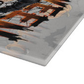 Planche à découper Halloween Vampire Effrayant (Coin)