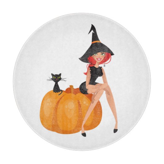 PLANCHE À DÉCOUPER HALLOWEEN WITCH (Devant)