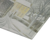 Planche À Découper Halstead Road à Neige (par Eric Ravilious) (Coin)