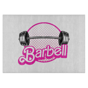 Planche À Découper Haltère - rose