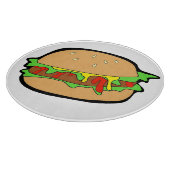 Planche à découper Hamburger (Coin)