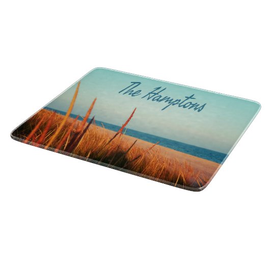 Planche À Découper Hamptons Beach Long Island New York (Coin)