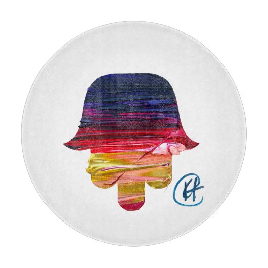 Planche À Découper Hamsa Studio Art (Devant)