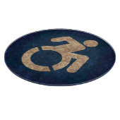 Planche À Découper Handicap Texté (Coin)