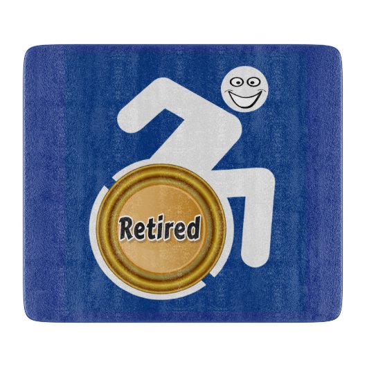 Planche À Découper Handicapés à la retraite (Devant)