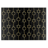 Planche À Découper Hanukkah Gold (Devant)