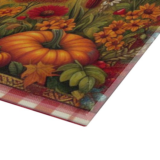 Planche À Découper Happy Fall Ya'll mignonne Scarecrow et automne Har (Coin)