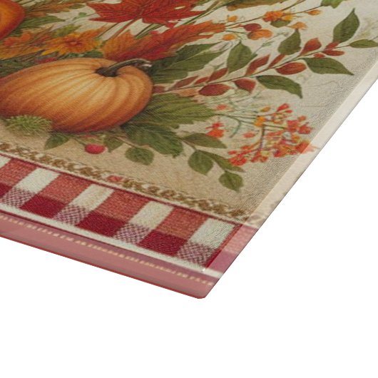 Planche À Découper Happy Fall Ya'll mignonne Scarecrow et automne Har (Coin)