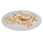 Planche À Découper Happy Halloween chauves-souris Jack-o'-lantern (Coin)