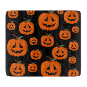 Planche À Découper Happy Halloween Jack-o'-lantern Illustration Art (Devant)