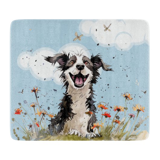 Planche À Découper Happy Pup (Devant)