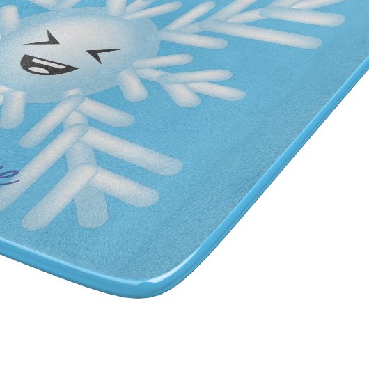 Planche À Découper Happy Snowflake Emoticon Thunder_Cove (Coin)