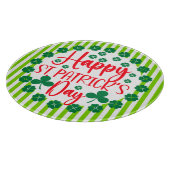Planche À Découper Happy St. Patrick's Day Circle Design-63502 (Coin)