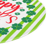 Planche À Découper Happy St. Patrick's Day Circle Design-63502 (Coin)