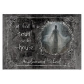 Planche À Découper Haunt Our First House Mariage (Devant)