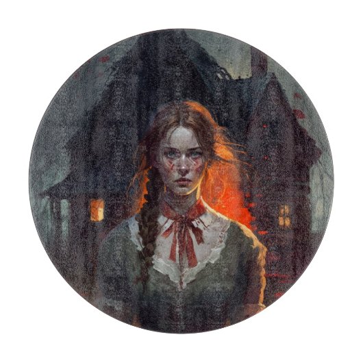 Planche À Découper Haunting house (Devant)