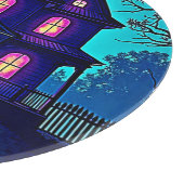 Planche À Découper Haunween Ghost House Design (Coin)