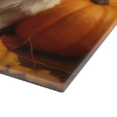 Planche À Découper Havanais chiot automne ravi Citrouille (Coin)