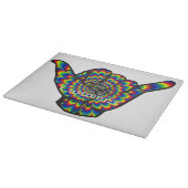 Planche À Découper Hawaiian Shaka Psychedelic Thunder_Cove (Coin)