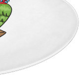 Planche À Découper Hawk headed parrot bird cartoon illustration (Coin)