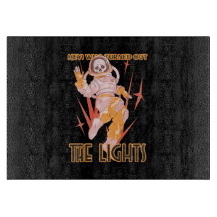 Planche À Découper Hé ! Qui A Éclaté Les Lumières