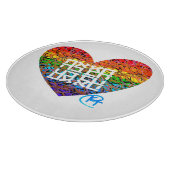 Planche À Découper Heart Ahava Pride Art (Coin)