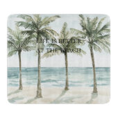 Planche À Découper Heart Ocean Beach (Devant)