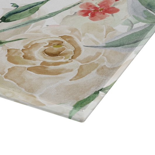 Planche À Découper Hébreu Shabbat Shalom Aquarelle Challah (Coin)