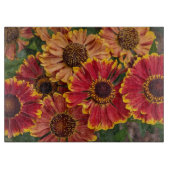 Planche À Découper Hélénium Autumnale fleurit Floral (Devant)