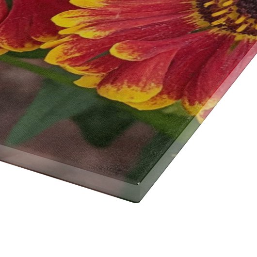 Planche À Découper Hélénium Autumnale fleurit Floral (Coin)